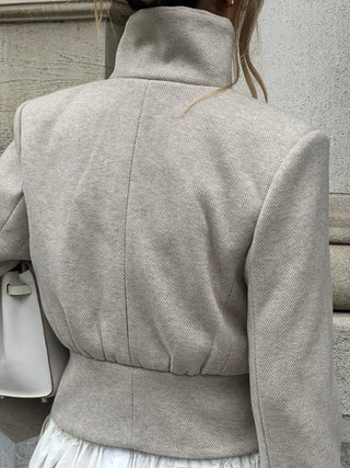 Rosalié funnel neck jacket