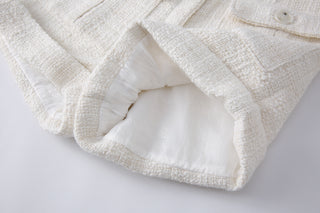Lorè Shorts off White cream