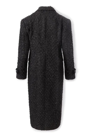 Anna long jacket Black
