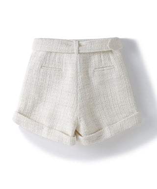 Lorè Shorts off White cream
