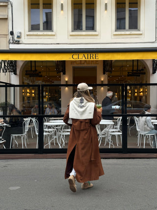 Lèe 100% Real Suede Leather Trench Coat Tan- PRE ORDER