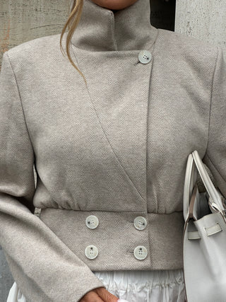 Rosalié funnel neck jacket