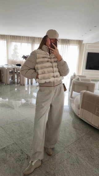 Mèllanie puffer fur Coat