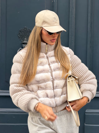 Mèllanie puffer fur Coat