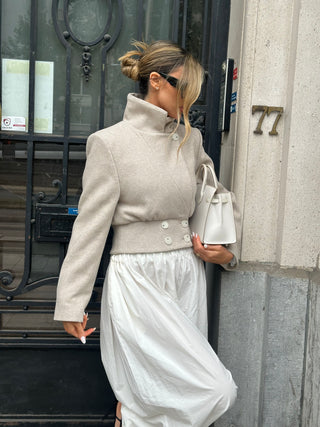 Rosalié funnel neck jacket