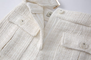 Lorè Shorts off White cream