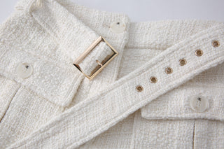 Lorè Shorts off White cream