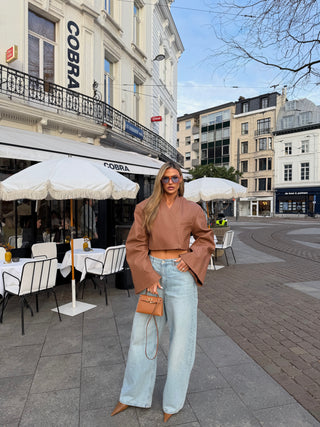 Sofia Knitted Crop Jacket