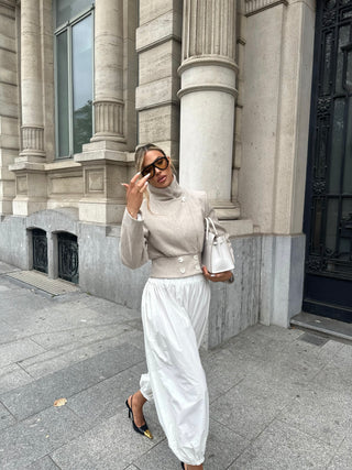 Rosalié funnel neck jacket