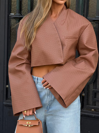 Sofia Knitted Crop Jacket
