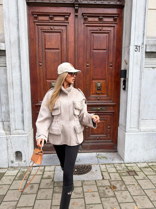 Julian cashmere and mink fur Coat