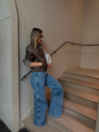 Jéan real lambskin leather jacket