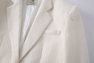 Rachèli Tweed Oversized Blazer