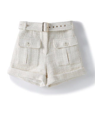 Lorè Shorts off White cream