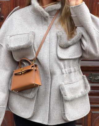 Julian cashmere and mink fur Coat