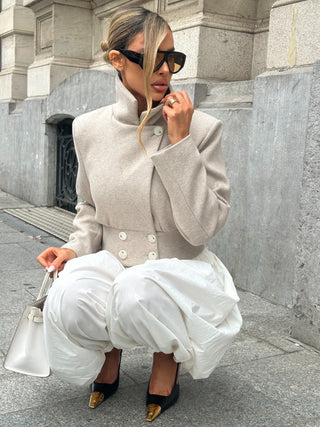 Rosalié funnel neck jacket