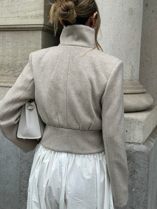 Rosalié funnel neck jacket