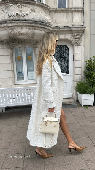 Anna long jacket Beige